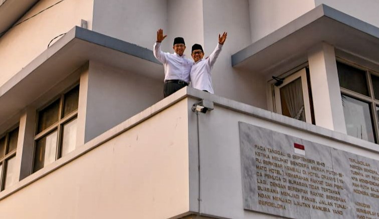Anies Baswedan bersama Muhaimin Iskandar. (Foto: Dok.Partai NasDem)