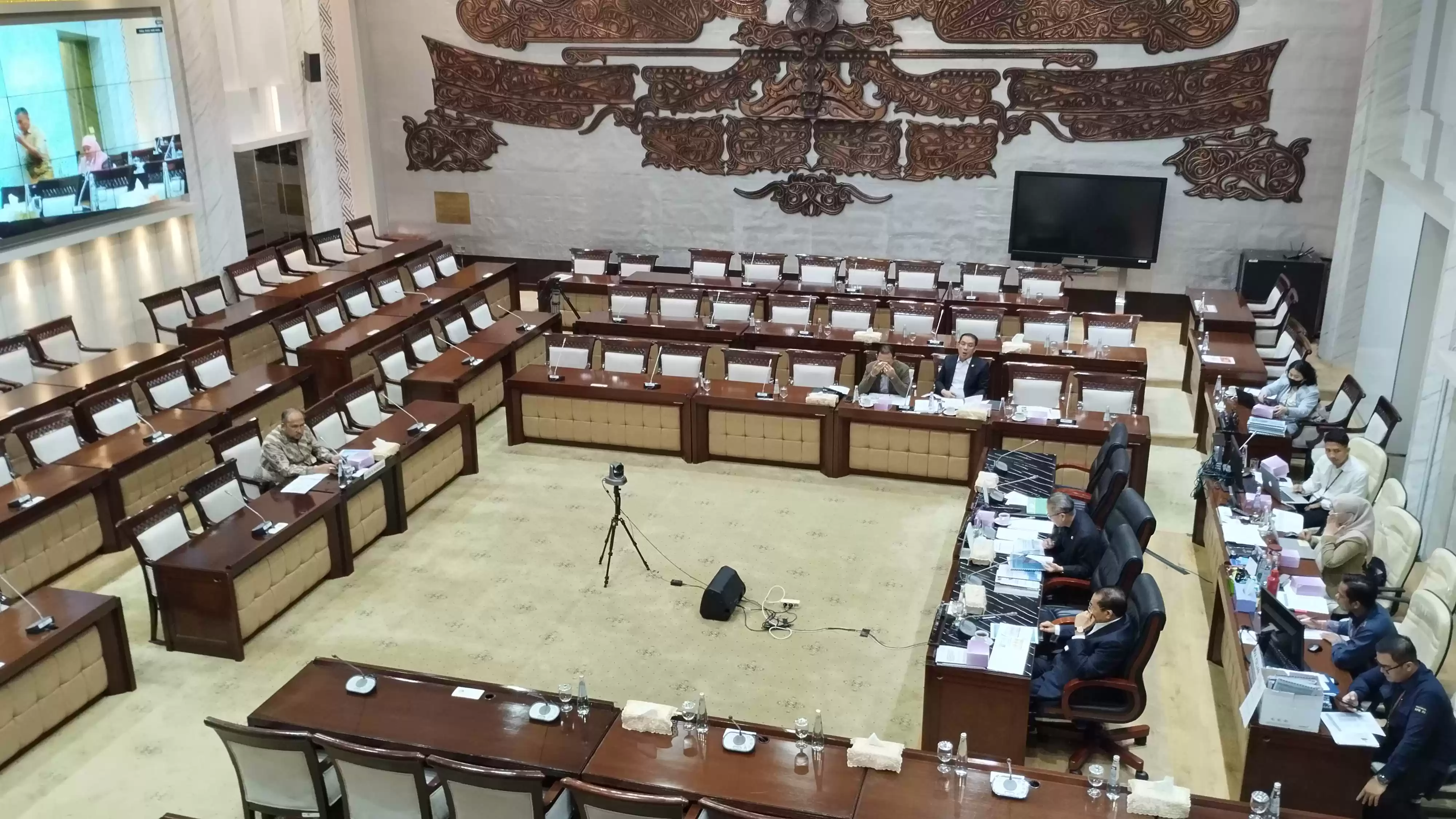 Komisi XI DPR Gelar Fit and Proper Test kepada 74 calon anggota BPK RI (Foto: MI/Dhanis)