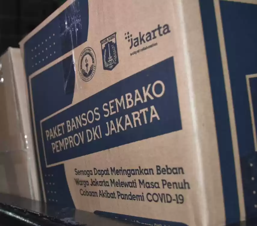 Paket Bansos Sembako Pemprov DKI Jakarta (Foto: Istimewa)