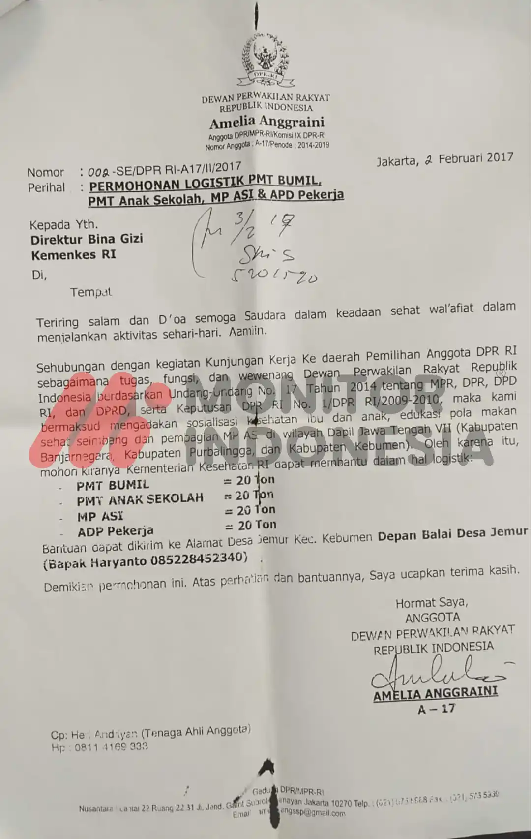 Korupsi PMT Kemenkes