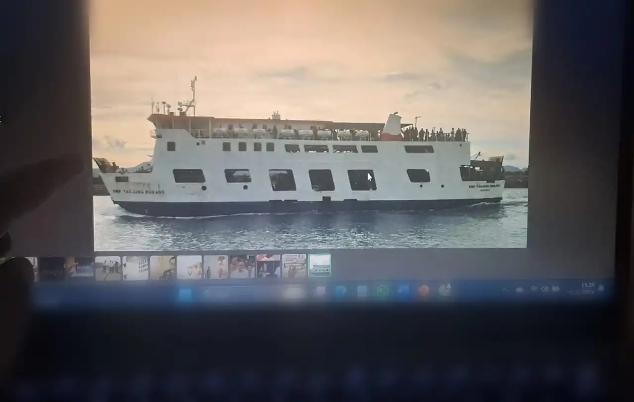 Ilustrasi - Kapal Tua yang dioperasikan PT ASDP Indonesia Ferry (foto diambil pada tanggal 5 Januari 2021) (Foto: Dok MI/Diolah dari dokumen PT ASDP)