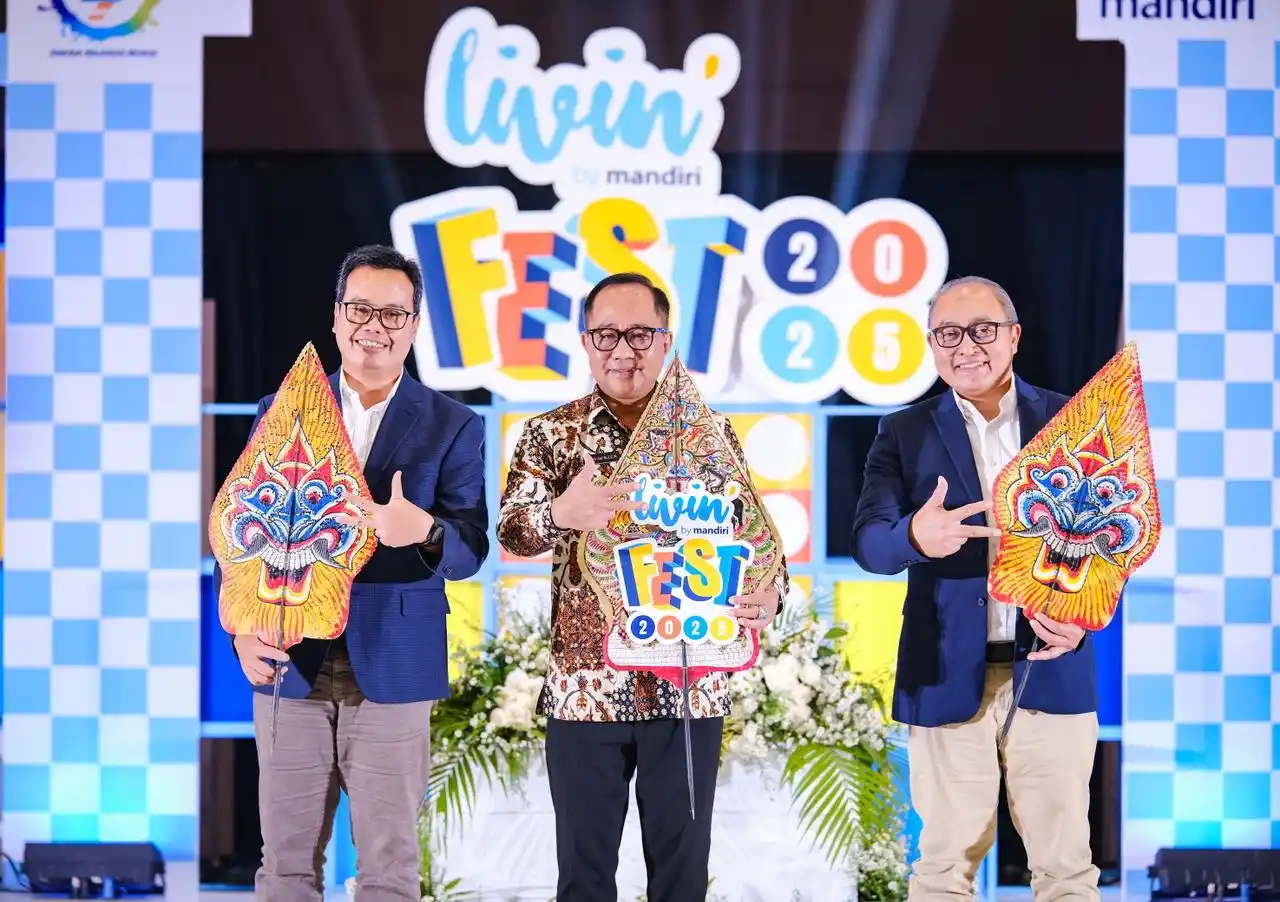 Bank Mandiri Buka Livin’ Fest 2025 di Dome Universitas Diponegoro Semarang [Foto: Doc. Mandiri]