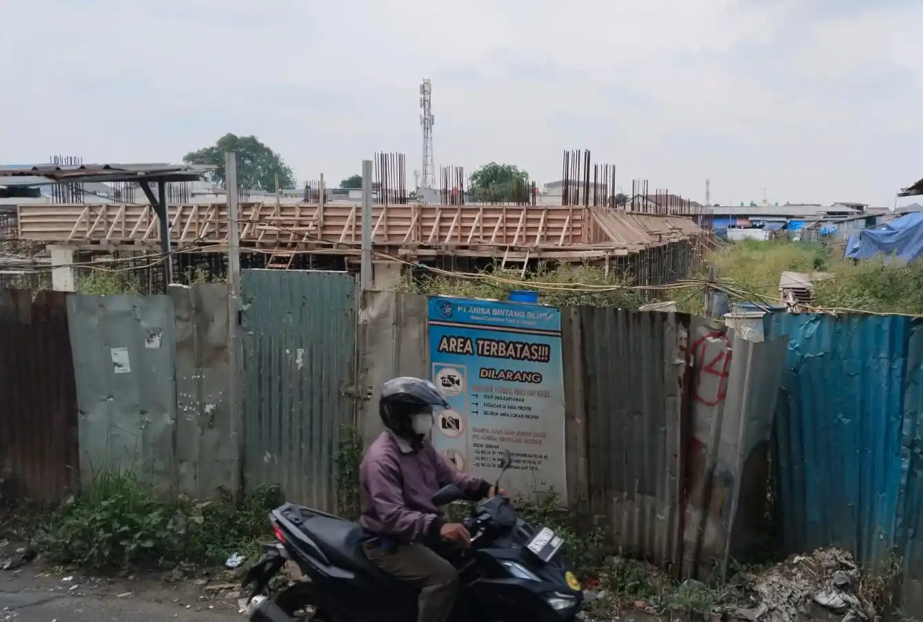 Lokasi Revitalisasi Pasar Kranji Baru Lokasi Revitalisasi Pasar Kranji Baru, Kota Bekasi Tanpa Kegiatan Oleh Managemen Baru PT. ABB (Foto: Dok.MI)