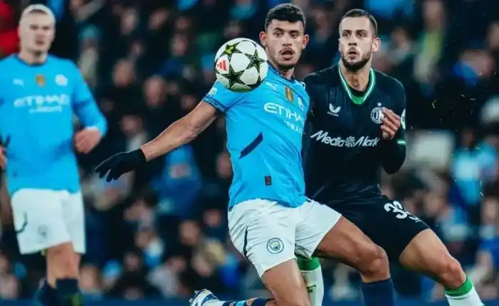 Manchester City ditahan imbang Feyenoord 3-3 dalam pertandingan Liga Champions 2024/25 di Etihad Stadium (Foto: Antara)