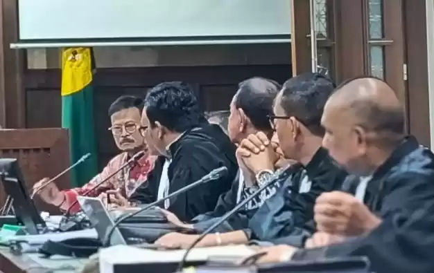 Mantan Mentan SYL saat sidang di Pengadilan Tipikor Jakarta