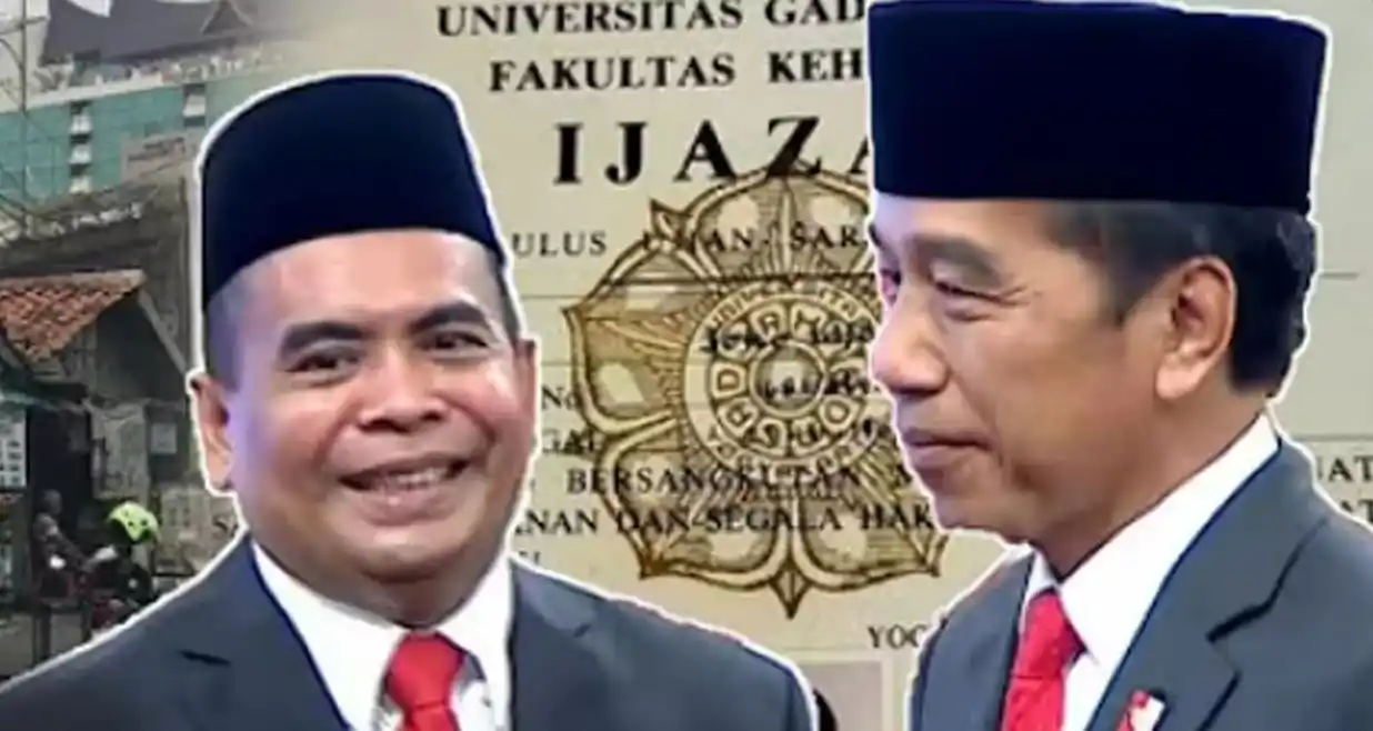 Mantan Wakil Menteri Desa (Wamendes) Prof. Paiman Raharjo dan Presiden RI ke-7, Joko Widodo (Jokowi) (Foto: Istimewa)