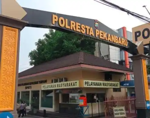 Mapolresta Pekanbaru (Foto: Ist)