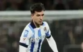 Gelandang Real Sociedad asal Spanyol, Martin Zubimendi. [Foto: ANTARA]