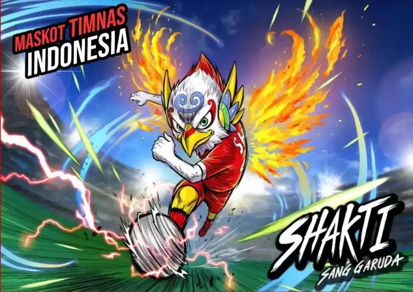 Shakti maskot baru Timnas Indonesia. [Foto: Doc. PSSI]