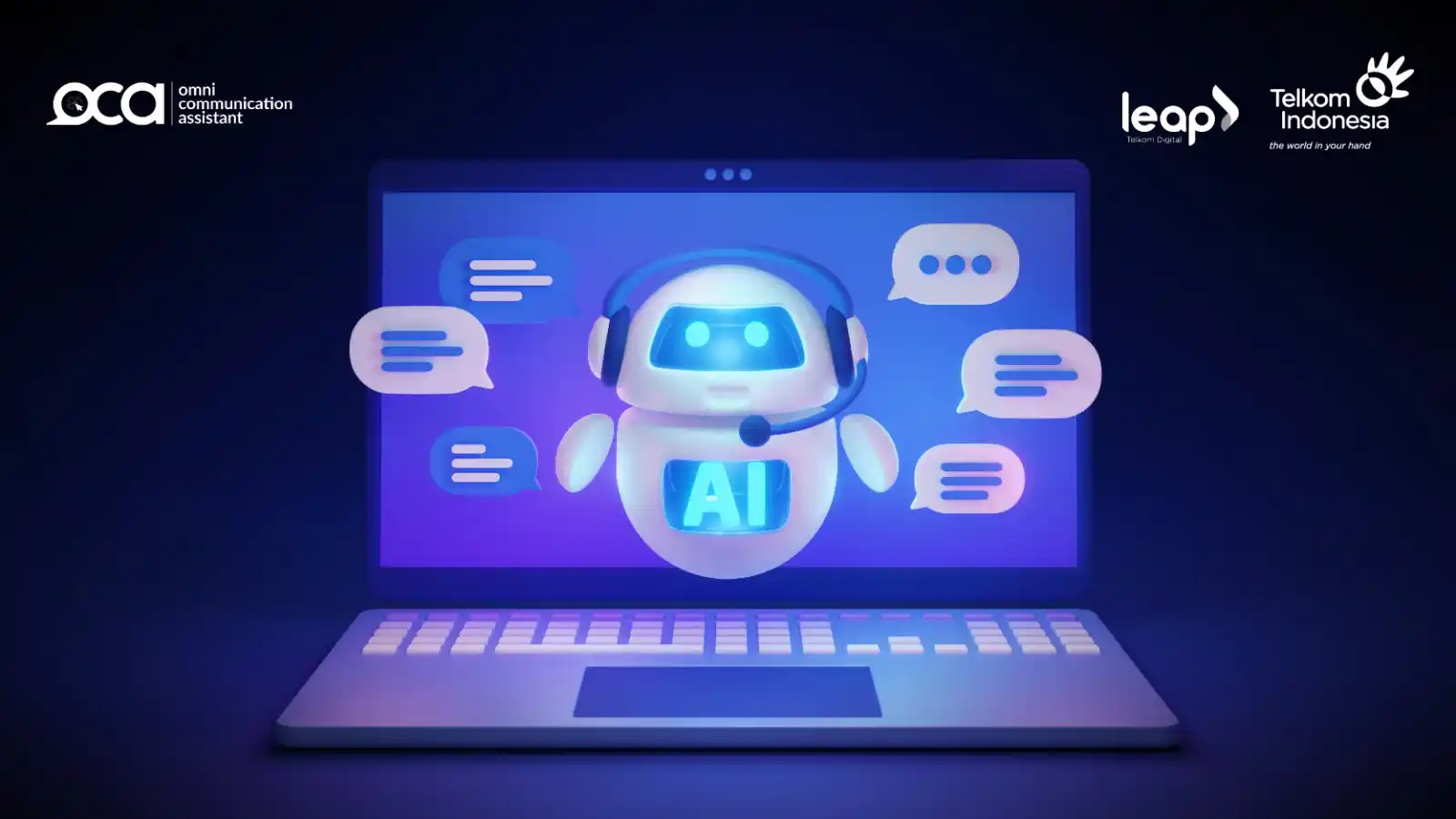Melalui OCA AI, Telkom Komitmen Buka Akses Bagi Pelaku Usaha Manfaatkan Teknologi secara Cepat