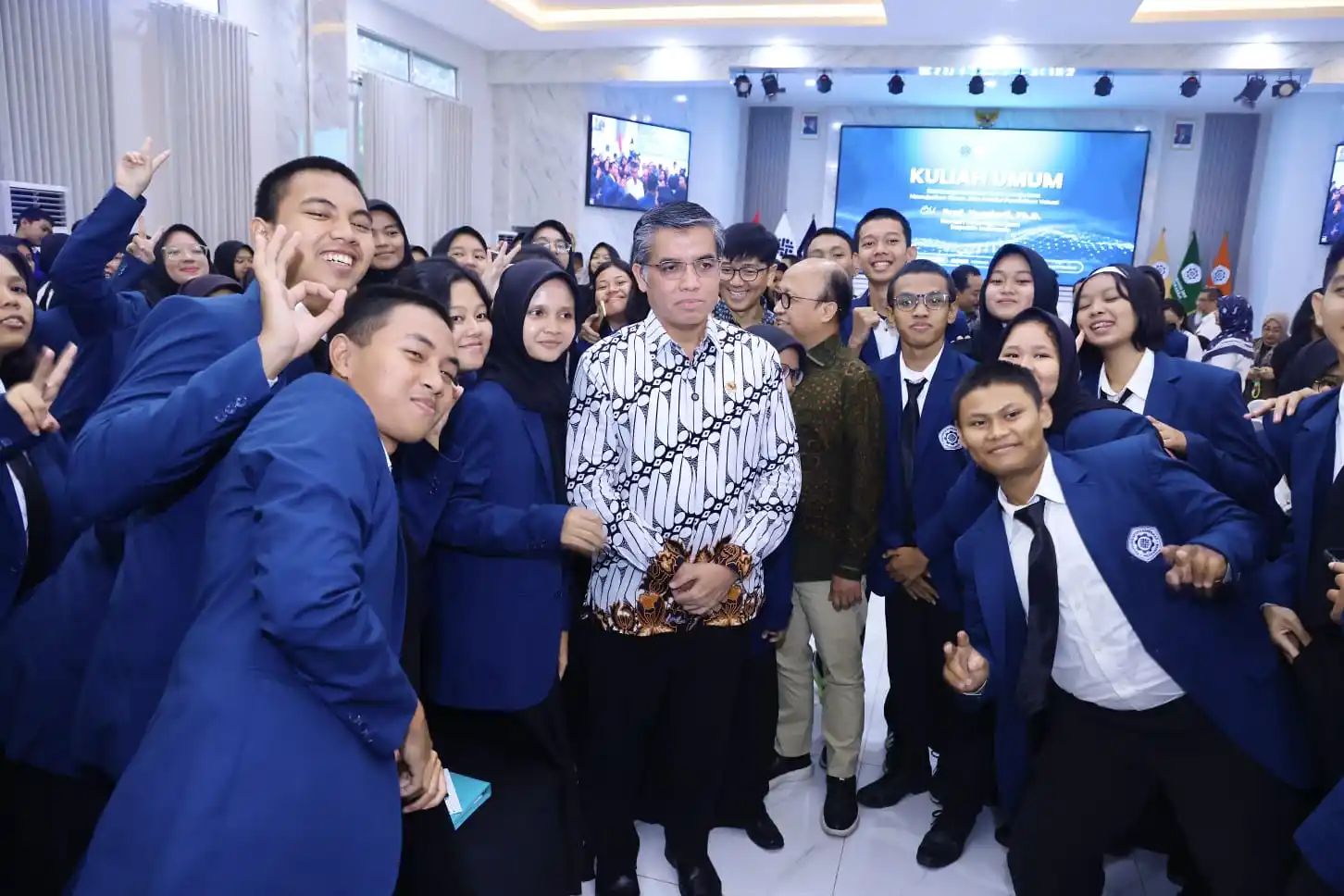 Menaker Yassierli di Politeknik Ketenagakerjaan, Jakarta (Dok. MI)