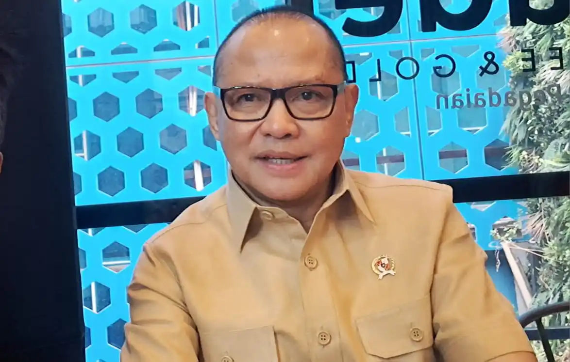 Mukhtarudin: Seluruh 110 PMI Korban Penipuan Online di Kamboja dalam Kondisi Aman Menteri Pelindungan Pekerja Migran Indonesia (P2MI) Mukhtarudin.(Foto. Rizal Siregar)