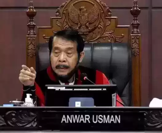 Anwar Usman saat menjadi Ketua MK RI (Foto: Dok MI)