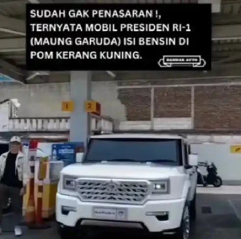 Mobil RI 1 Isi BBM di Shell: Kalau Isi di Pom Bensin Pelat Merah Rusak Mesinnya! Beredar video kendaraan milik orang nomor 1 Republik Indonesia sedang mengisi Bahan Bakar Minyak (BBM) bukan di Pertamina.
