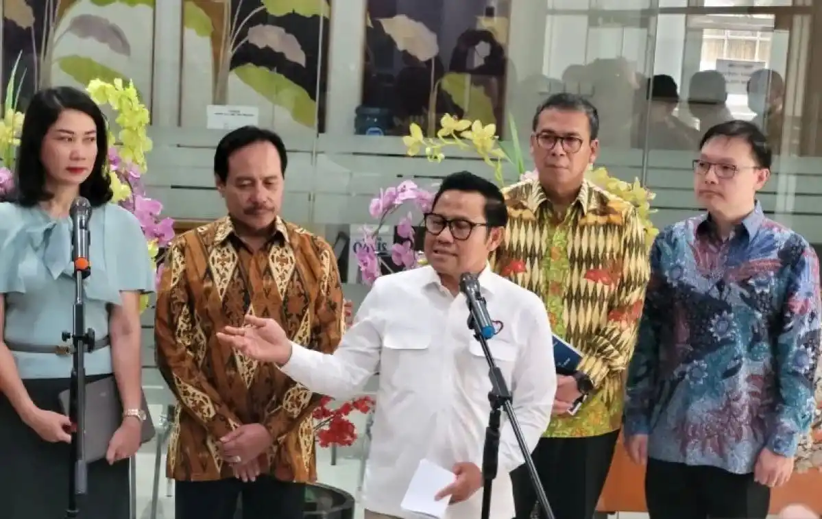 Muhaimin Iskandar saat berkunjung ke RSCM Jakarta (Foto: Antara)