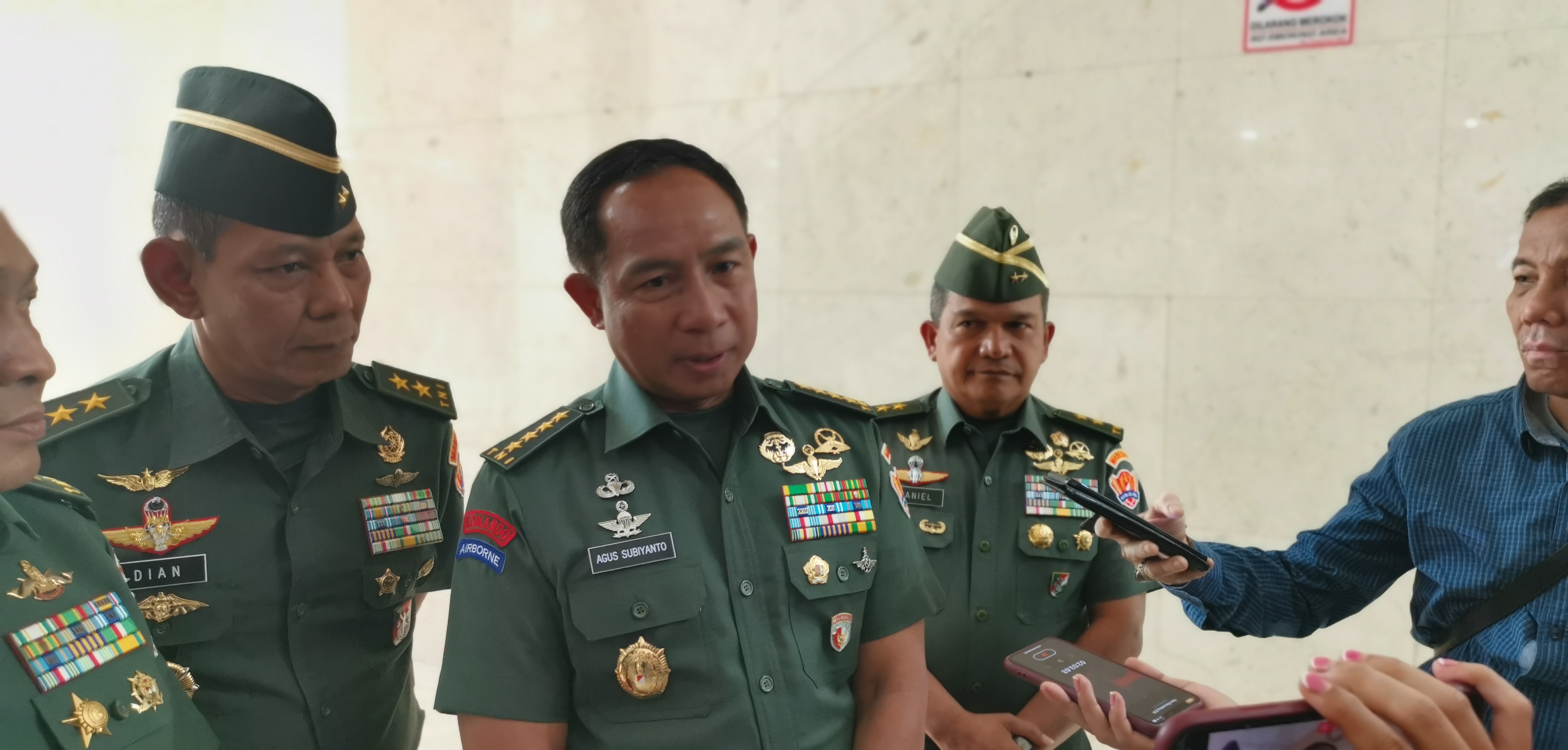 Calon Panglima TNI, Jenderal Agus Subiyanto (Foto: Dhanis/MI)