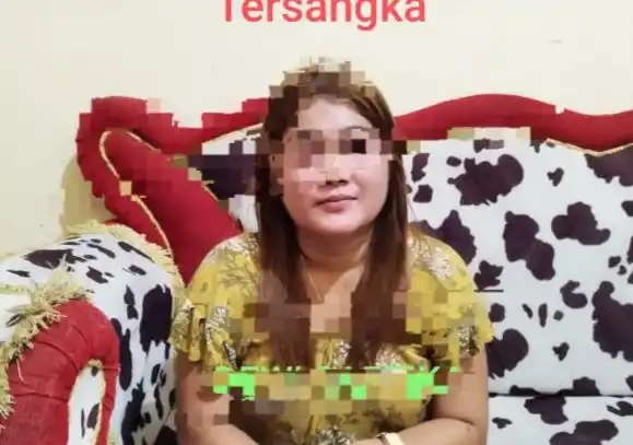 Polisi berhasil mengamankan seorang wanita pelaku perdagangan orang di Pesisir Barat Lampung (Foto: Antara)