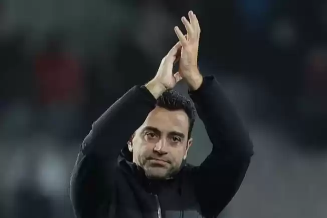 Pelatih Barcelona asal Spanyol Xavi bertepuk tangan. (Foto: Antara)