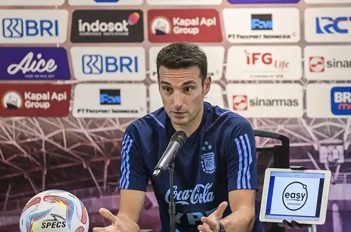 Pelatih Timnas Argentina Lionel Scaloni (Foto: Antara)