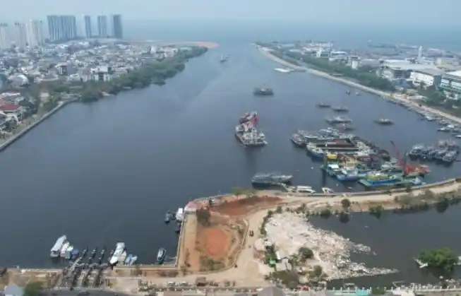 Pembangunan tanggul laut tahap 7 di kawasan pesisir Teluk Jakarta akan dilanjutkan (Foto: Ist)