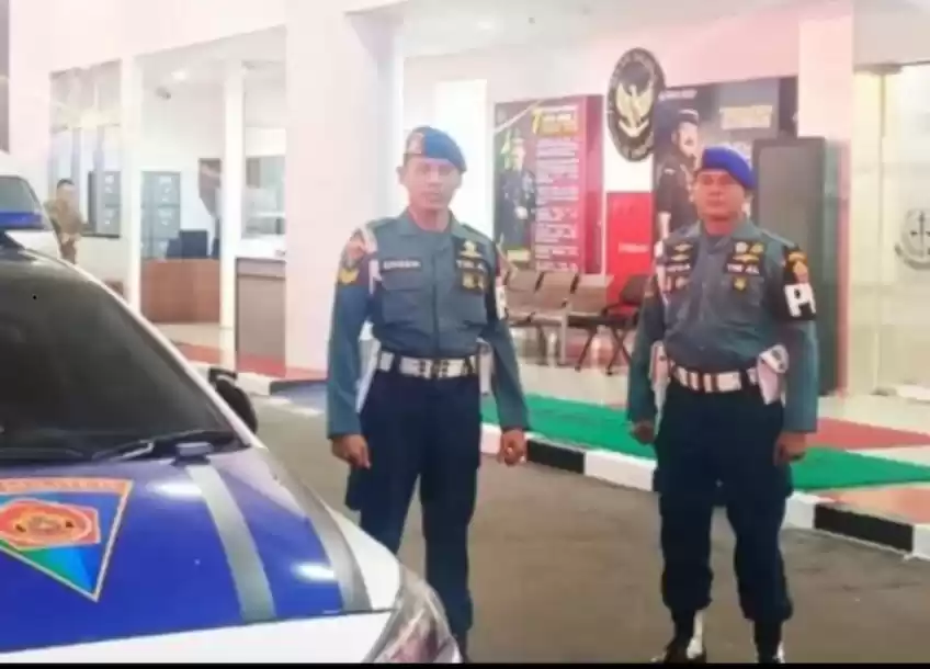 Personel Puspom TNI di Kejaksaan Agung (Kejagung) (Foto: Istimewa)