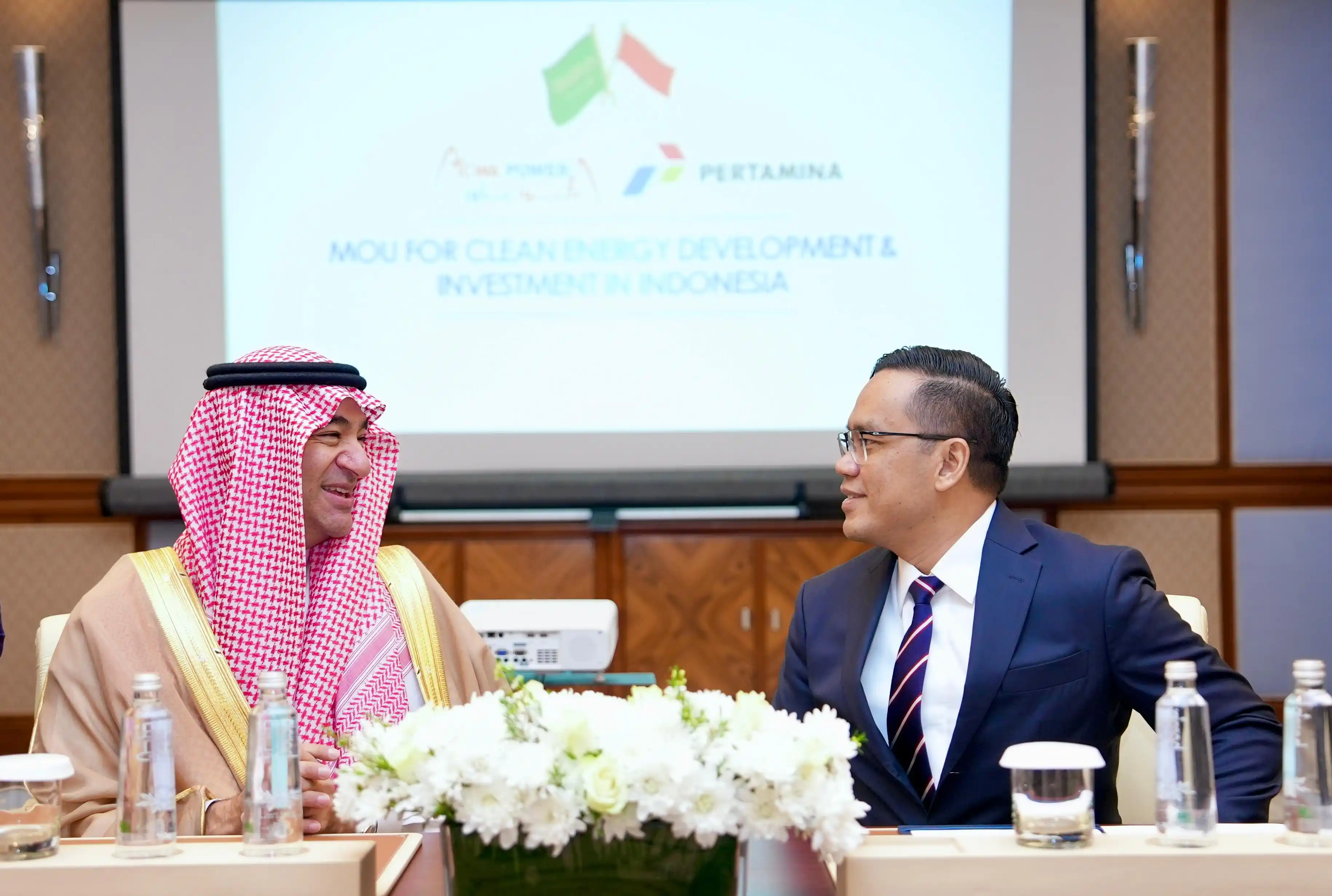 Pertamina Kembangkan Teknologi Energi Bersih Skala Global  dengan ACWA Power [Foto: Doc. Pertamina]