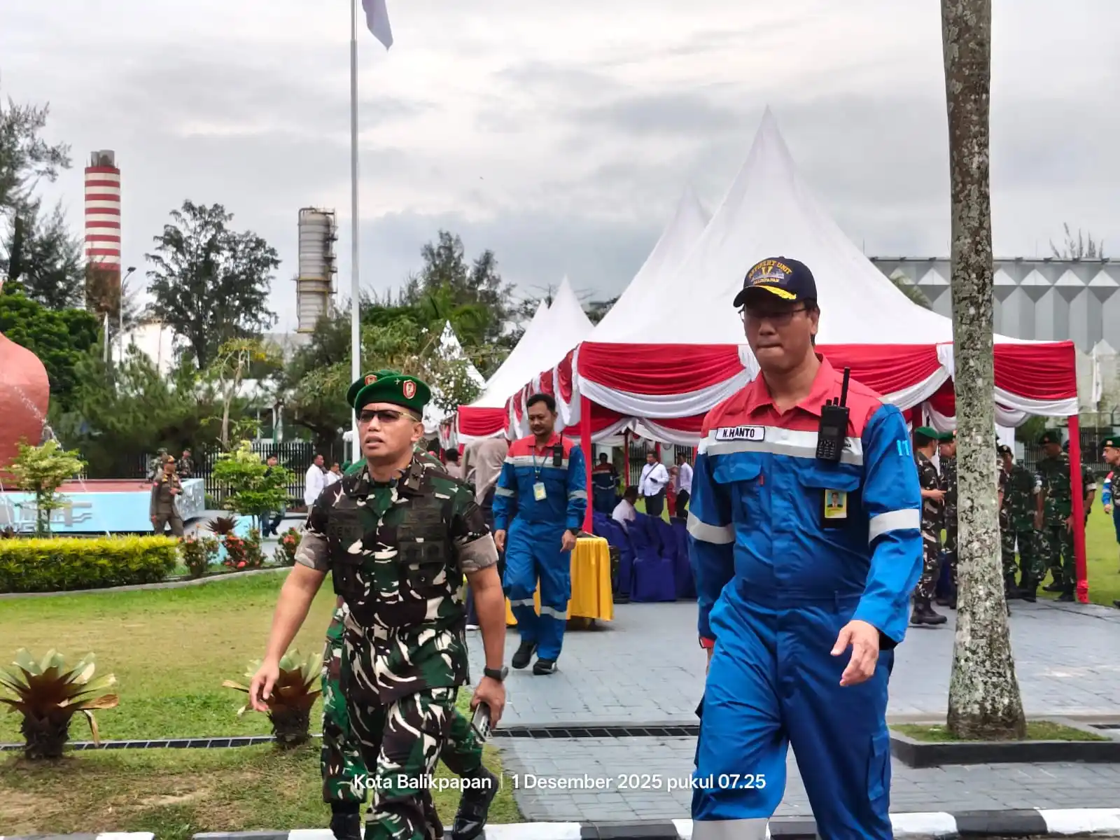 Pertamina Gelar Apel Kesiapsiagaan Pengamanan Instalasi Strategis Serentak [Foto: Doc. Pertamina]