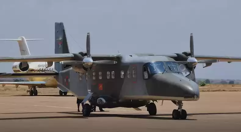 Pesawat Angkatan Pertahanan Malawi (Foto: Dok MI)