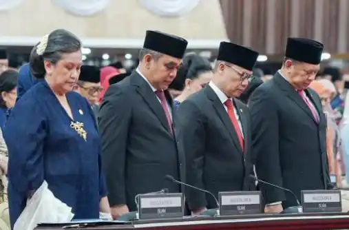 Pimpinan MPR RI Periode 2024-2029 [Foto: Repro]