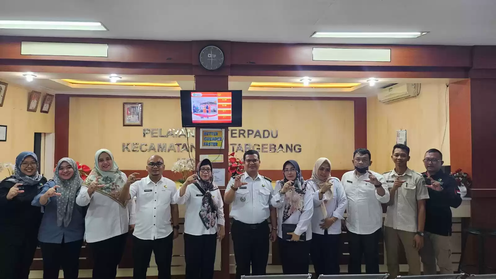 PPID Utama Kota Bekasi bersama PPID Pelaksana Kecamatan Bantargebang dan Kecamatan Bekasi Utara (Foto: Istimewa)