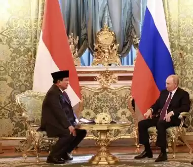 Menteri Pertahanan Republik Indonesia (Menhan RI) Prabowo Subianto tiba di Istana Kremlin, Moskow, Rusia, pada Rabu (31/7/2024), dan langsung melakukan pertemuan dengan Presiden Federasi Rusia, Vladimir Putin.