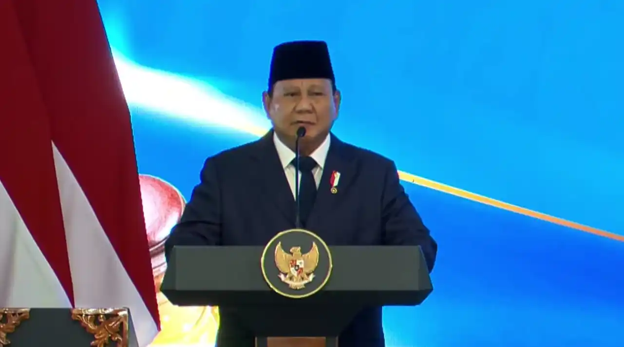 Presiden Prabowo Subianto (Foto: Tangkapan Layar)