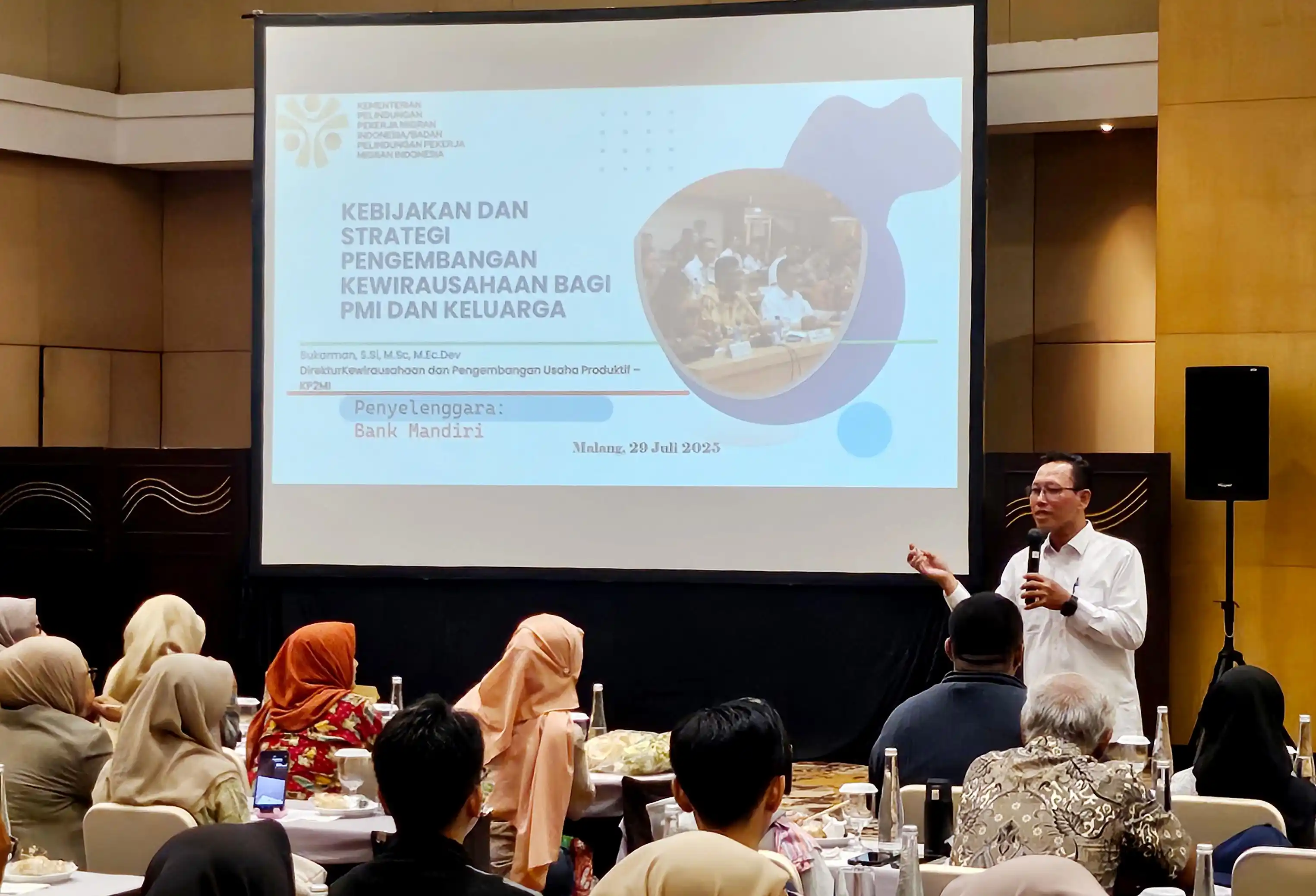 Bank Mandiri Jembatani Purna PMI Asal Malang jadi Wirausahawan [Foto: Doc. Mandiri]