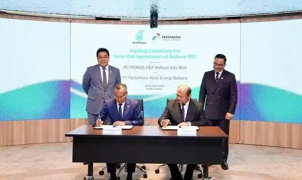 Pertamina Akuisisi 24,5 Persen Saham Petronas di Blok Bobara PT Pertamina Hulu Energi (PHE) Mengakuisisi 24,5 Persen Saham Petronas di Blok Bobara (Foto: Dok Pertamina)