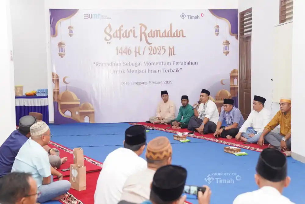 PT Timah Gelar Safari Ramadan di Pulau Belitung [Foto: Doc. PT Timah]