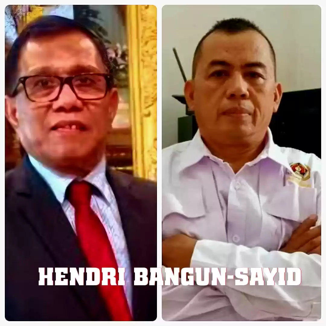 Hendri Bangun (kiri) dan Sayid (kanan) (Foto: Istimewa)