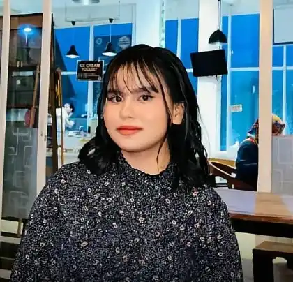 Siswi SMA Negeri 2 Balige, Rahel Yeremia Siregar, [Foto: Ist]