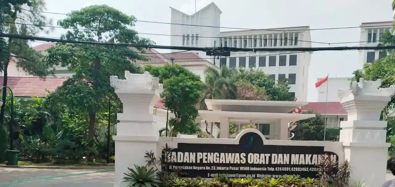 Kantor BPOM di Jalan Percetakan Negara (Foto: Dok. MI/M. Aritonang)