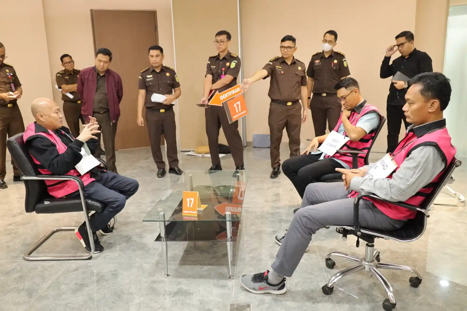 Rekonstruksi Kasus Suap Hakim Rp 60 M