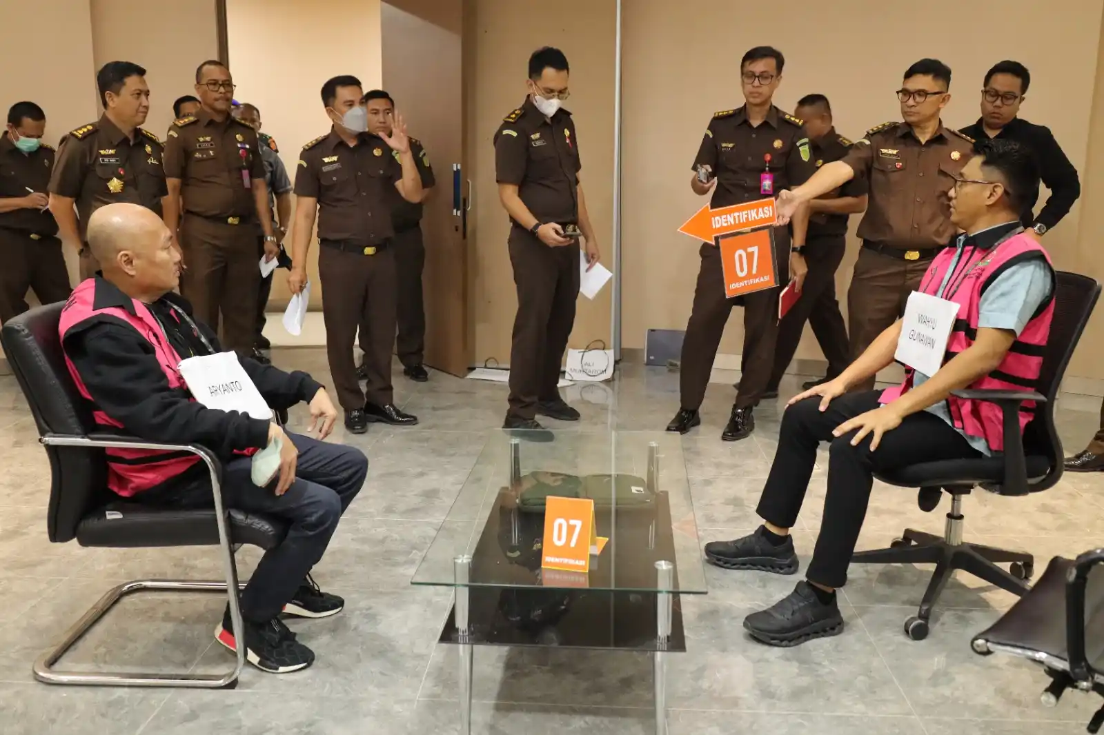 Rekonstruksi Kasus Suap Hakim Rp 60 M