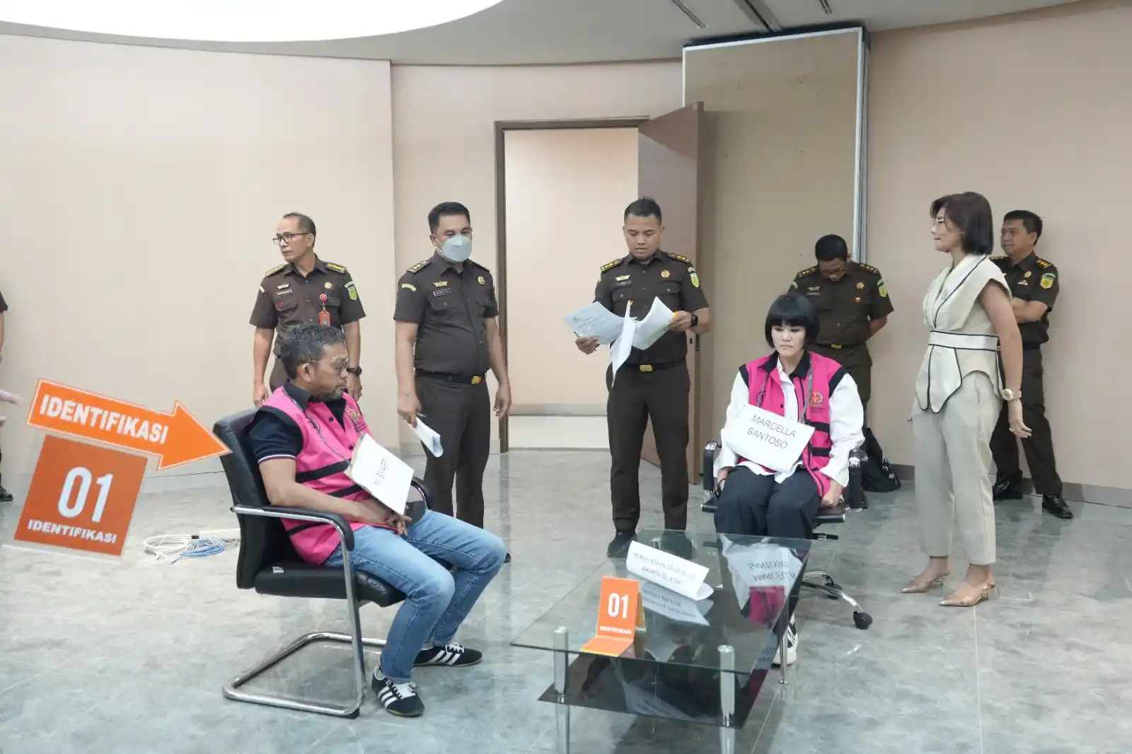 Rekonstruksi Kasus Suap Hakim Rp 60 M