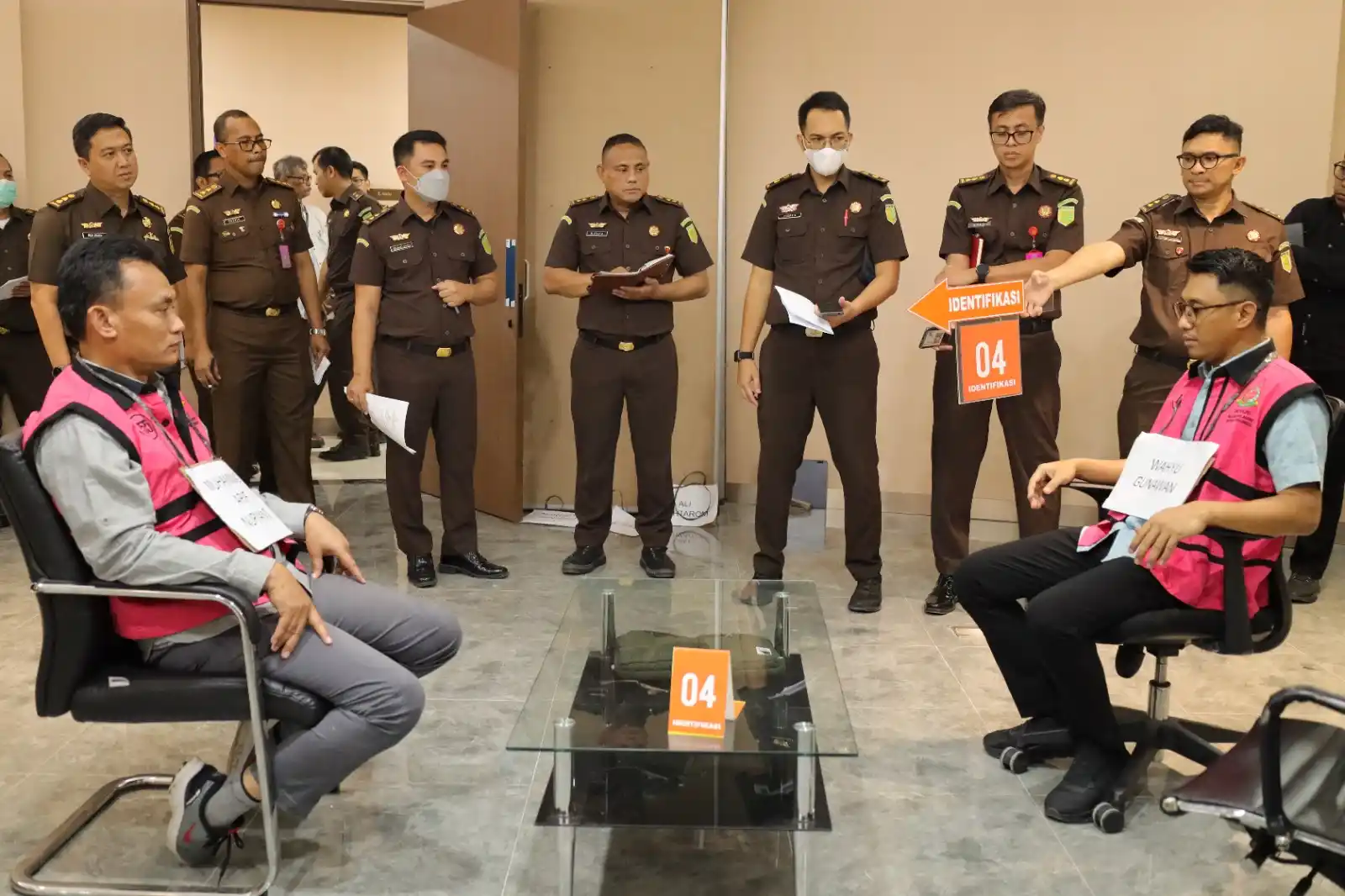 Rekonstruksi Kasus Suap Hakim Rp 60 M