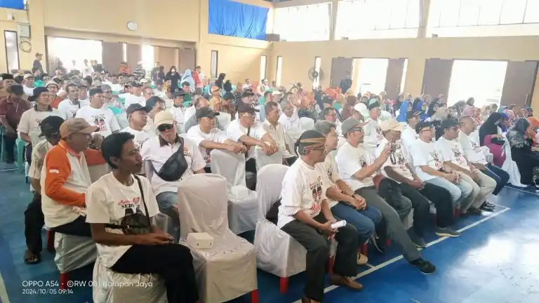 Relawan SHS Ketika Deklarasikan Dukungan Kepada Paslon Wali Kota Bekasi, Her-Shol No. Urut 01 (Foto/Dok TS)
