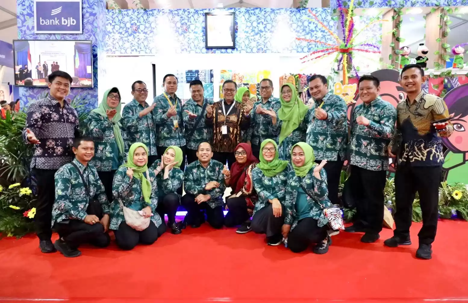 Rombongan Pemkot Bekasi mengikuti Rapat Kerja Nasional (Rakernas) Ke-XVII Asosiasi Pemerintah Kota seluruh Indonesia (Foto: MI/Hms/Ist)