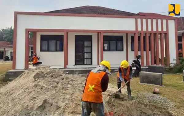 Pengerjaan Sekolah Rakyat oleh Kementerian Pekerjaan Umum (foto: dok PU)