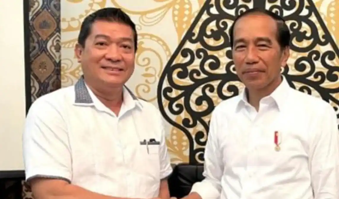 Kejaksaan akan Jemput Paksa Silfester Matutina Joko Widodo dan Ketua Umum (Ketum) Solidaritas Merah Putih (Solmet) Silfester Matutina (Foto: Dok MI/Antara)