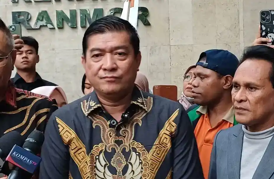 Kejagung Instruksikan Kejari Jaksel Eksekusi Silfester Matutina ke Balik Jeruji Besi Silfester Matutina di Polda Metro Jaya (Foto: Dok MI)