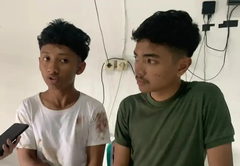 Siswa SMAN 72 Jakarta yang selamat dari ledakan di masjid sekolah pada Jumat (7/11/2025) (Foto: Dok MI/An)