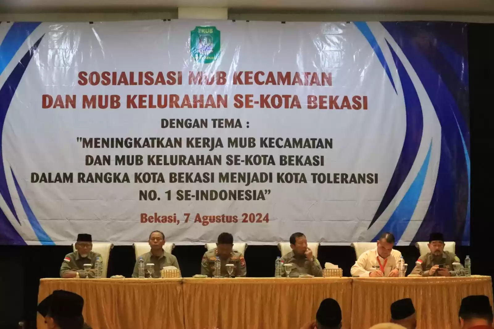 Sosialisasikan MUB Kecamatan dan Kelurahan Oleh FKUB dan KesbangPol Kota Bekasi (Foto: MI/Hms)