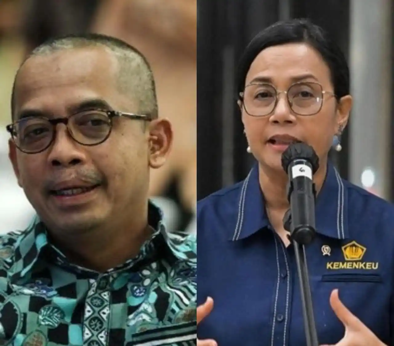KPK Didesak Periksa Sri Mulyani dan Suryo Utomo soal Dugaan Korupsi Coretax Rp 1,3 T Mantan Menteri Keuangan Sri Mulyani Indrawati (kanan) dan mantan Direktur Jenderal Pajak Suryo Utomo (kiri) (Foto: Kolase MI)